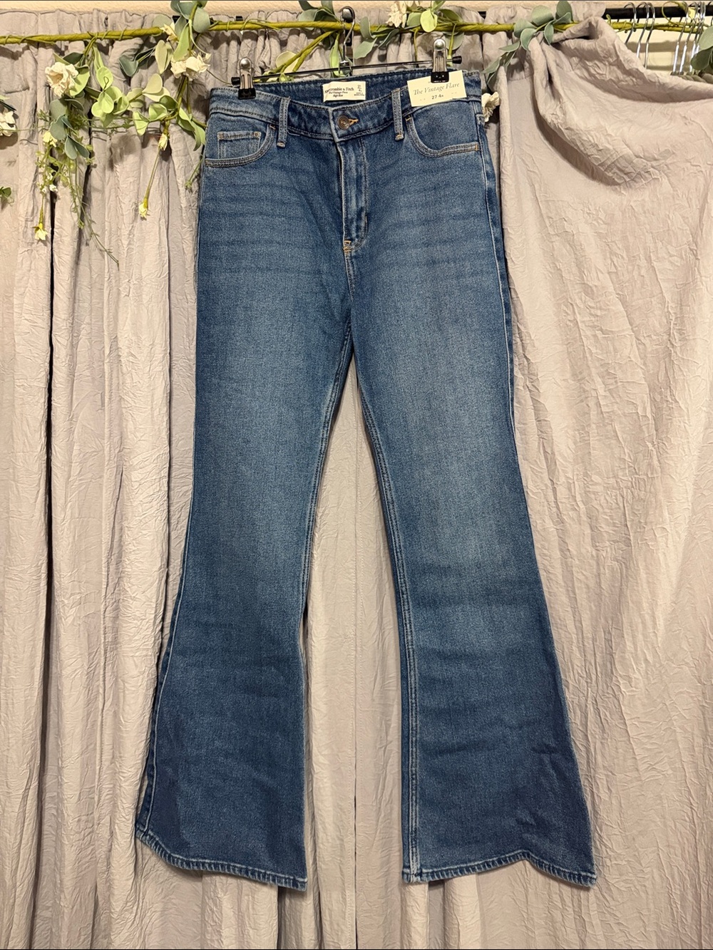 Abercrombie & Fitch “The Vintage Flare” High Rise Jeans